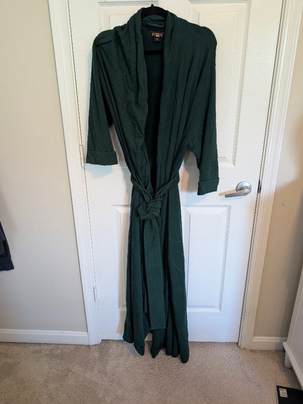 Peridot Robes The Kush Floor-Length Robe – Deep Emerald Size 2 (18/20)